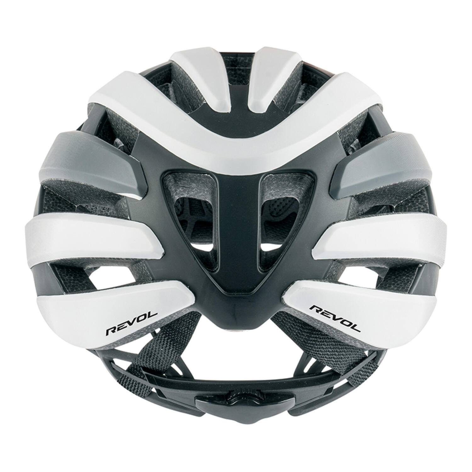 Rennrad- Fahrradhelm  REVOL, weiß 4/5
