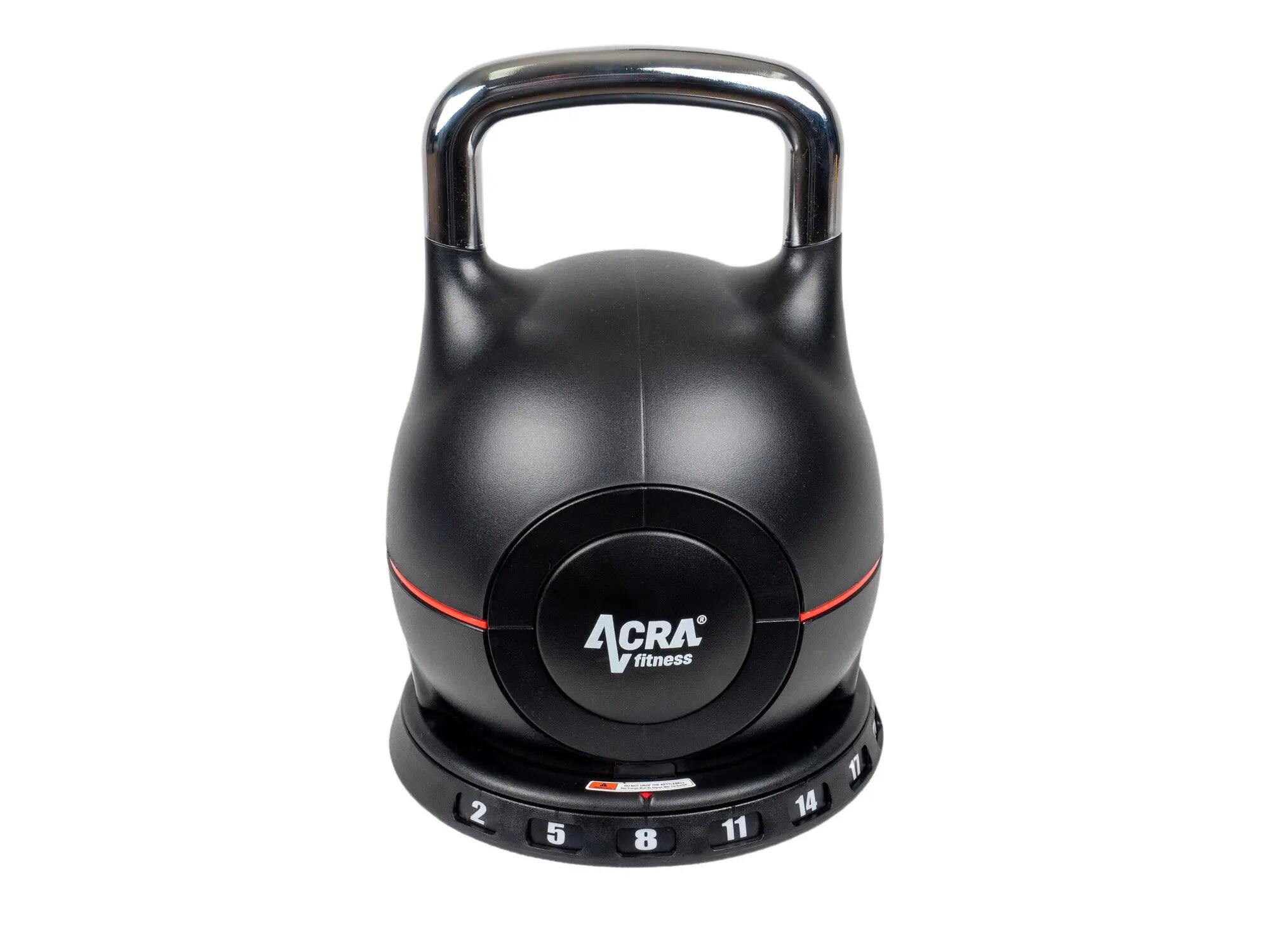 Kettlebell nové generace 7v1 - nastavitelný, 2-20kg 3/6