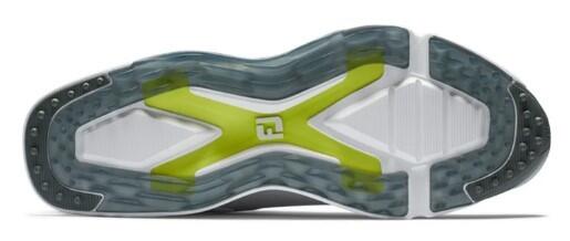 Footjoy Pro SLX Damen-Golfschuhe Weiß und Grau 2/4