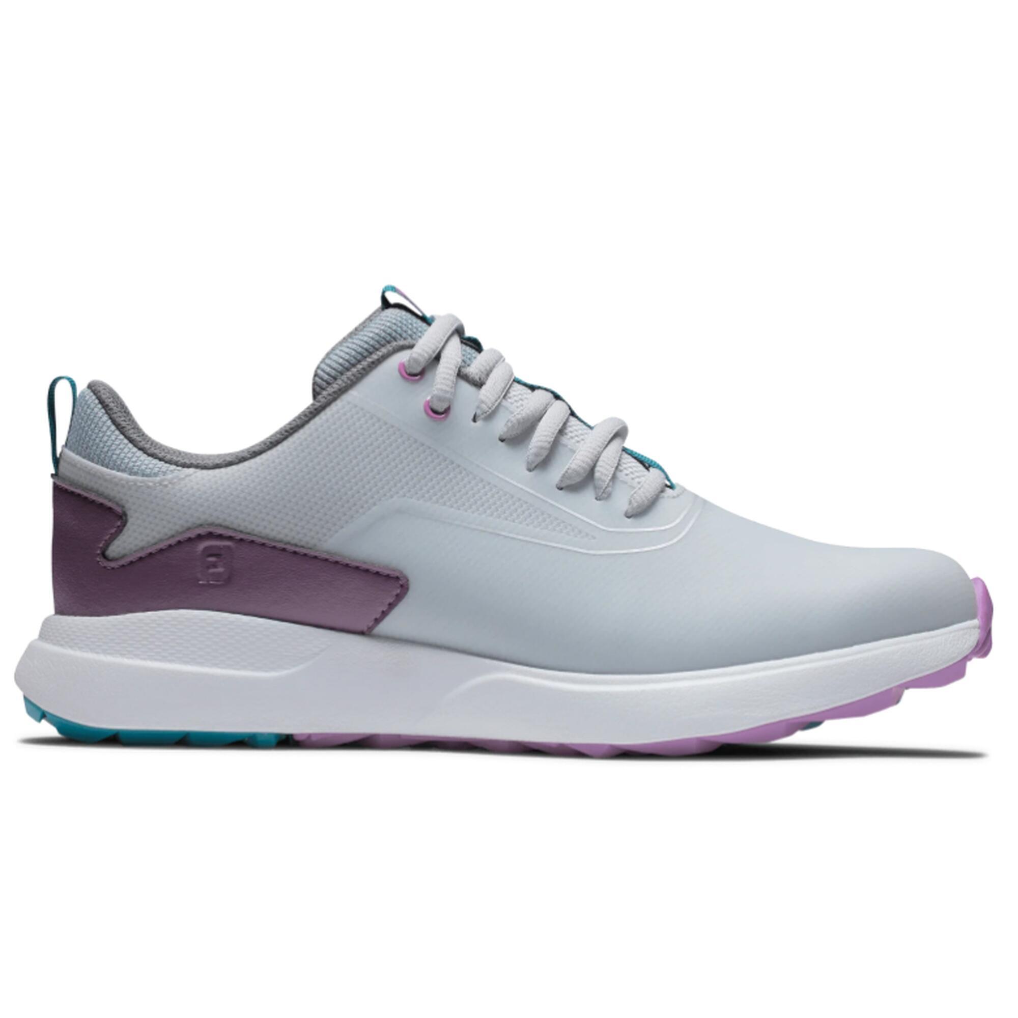 Footjoy - Chaussures Pour Femmes Footjoy Performa Blanches Et Violettes - Chaussures De Canyoning - Multicolore - Decathlon
