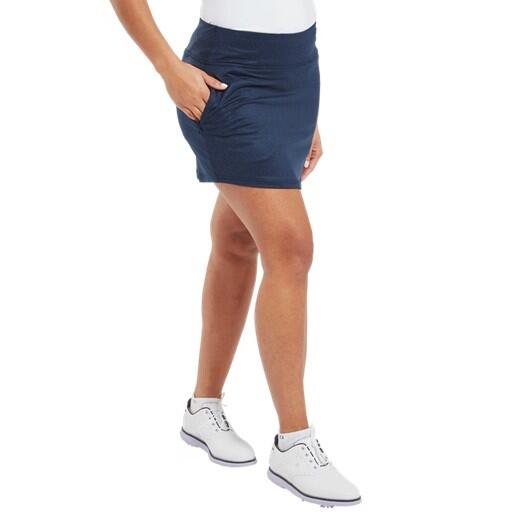 Gonna da golf da donna Footjoy Aerial Performance Knit Skort blu