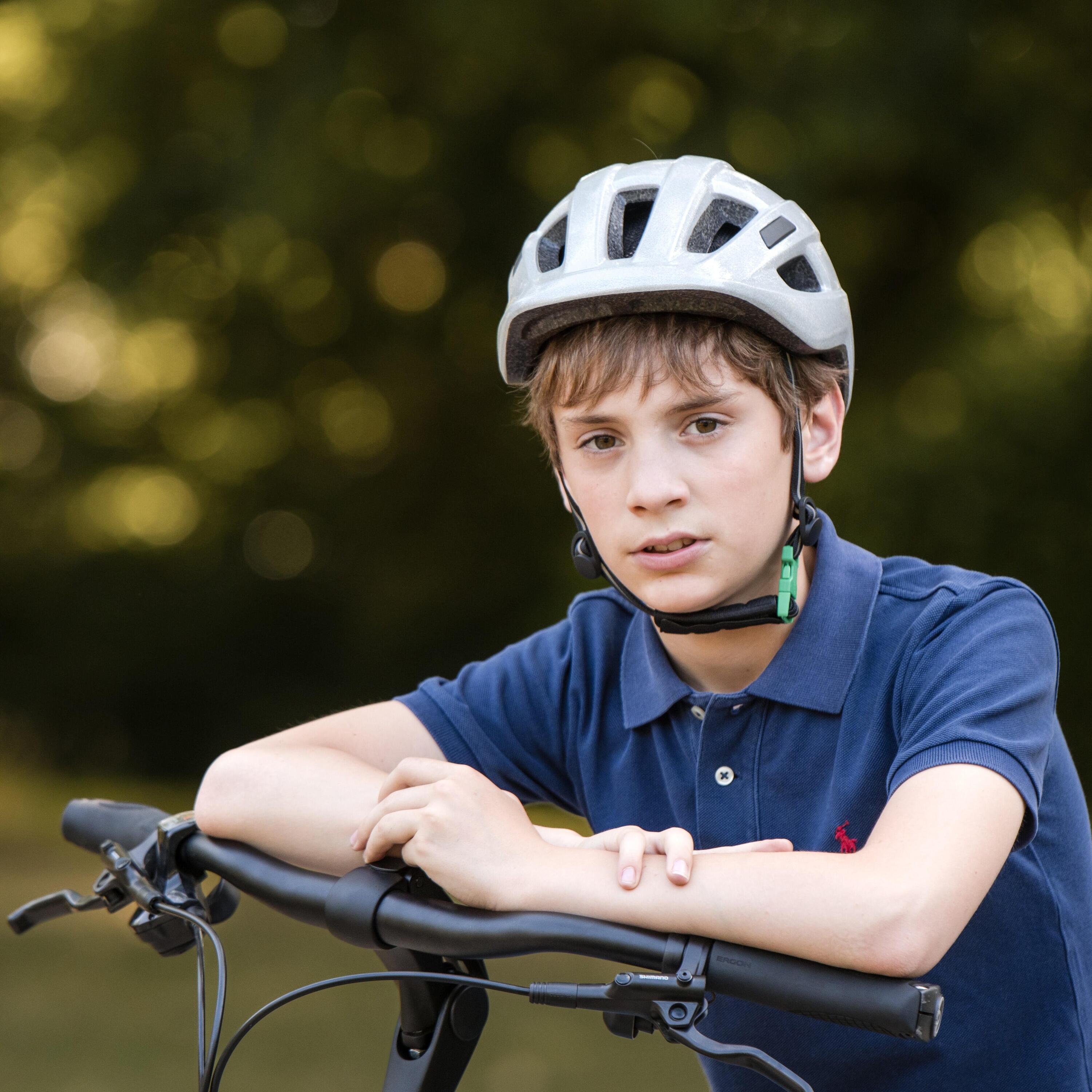 Casco Bici Riflettente Luminoso S Bambino – Casco Leggero e Sicuro 7/7