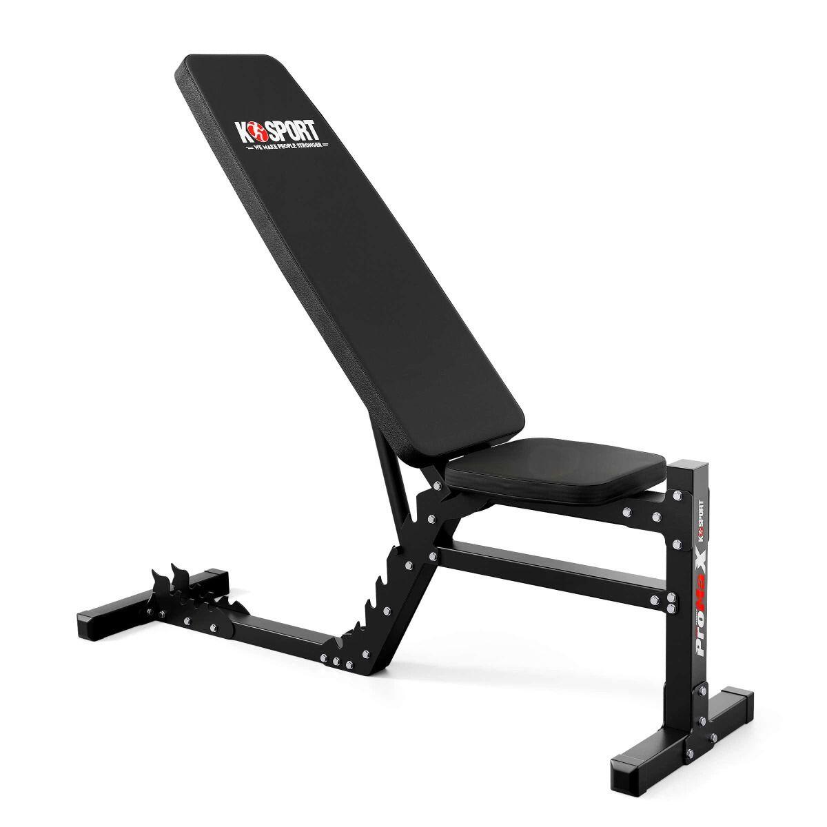 K-sport - Banc De Musculation Réglable - Banc De Musculation - Noir|rouge - No Size - Decathlon