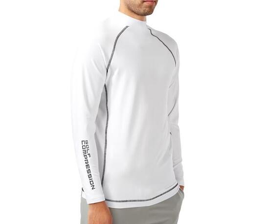 Camiseta Térmica Golf Footjoy Performance Baselayer Hombre Blanco
