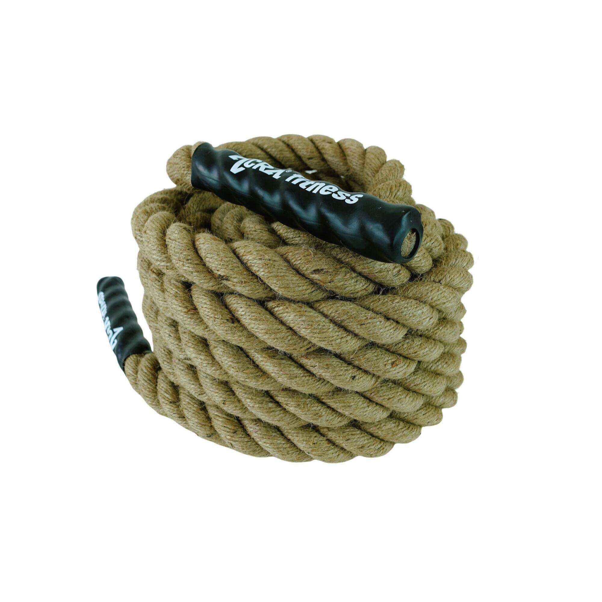 ACRA Posilovací lano přírodní 9m x 38mm