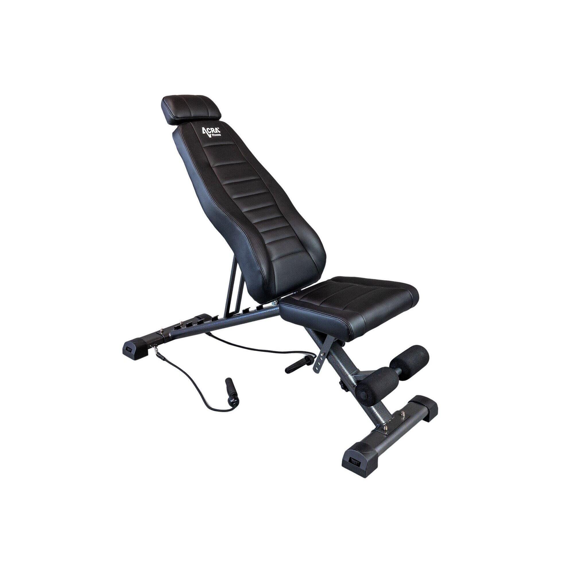 ACRA Nastavitelná posilovací lavice Premium Bench Acra 300kg