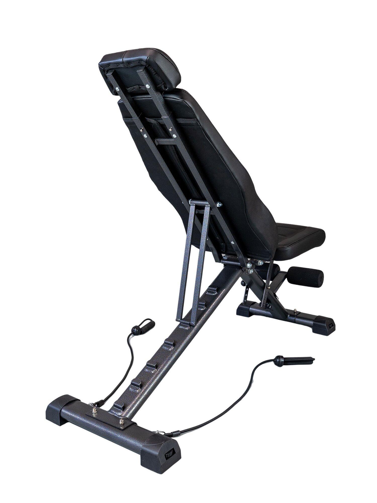 Nastavitelná posilovací lavice Premium Bench Acra 300kg 3/7