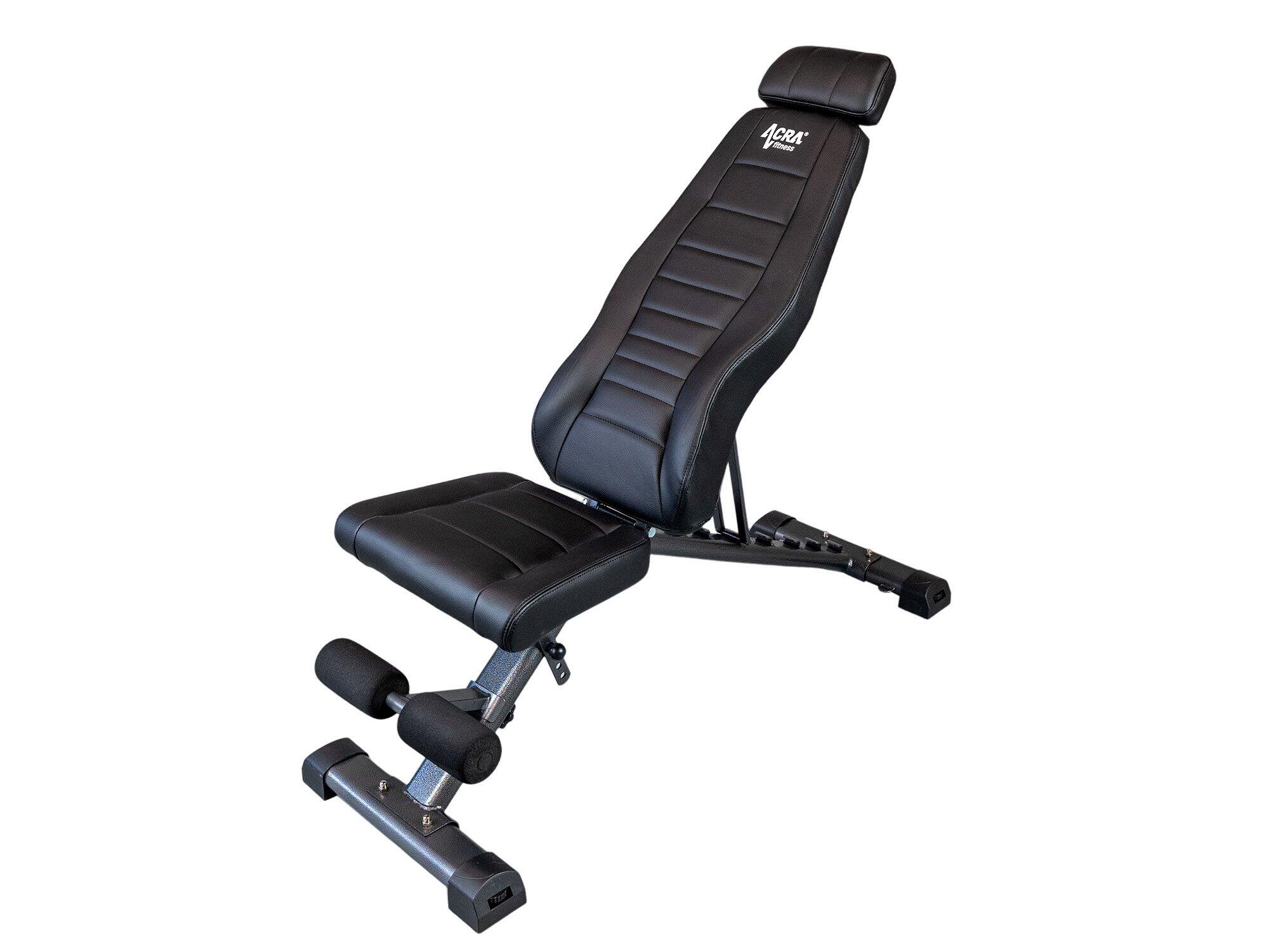 Nastavitelná posilovací lavice Premium Bench Acra 300kg 2/7
