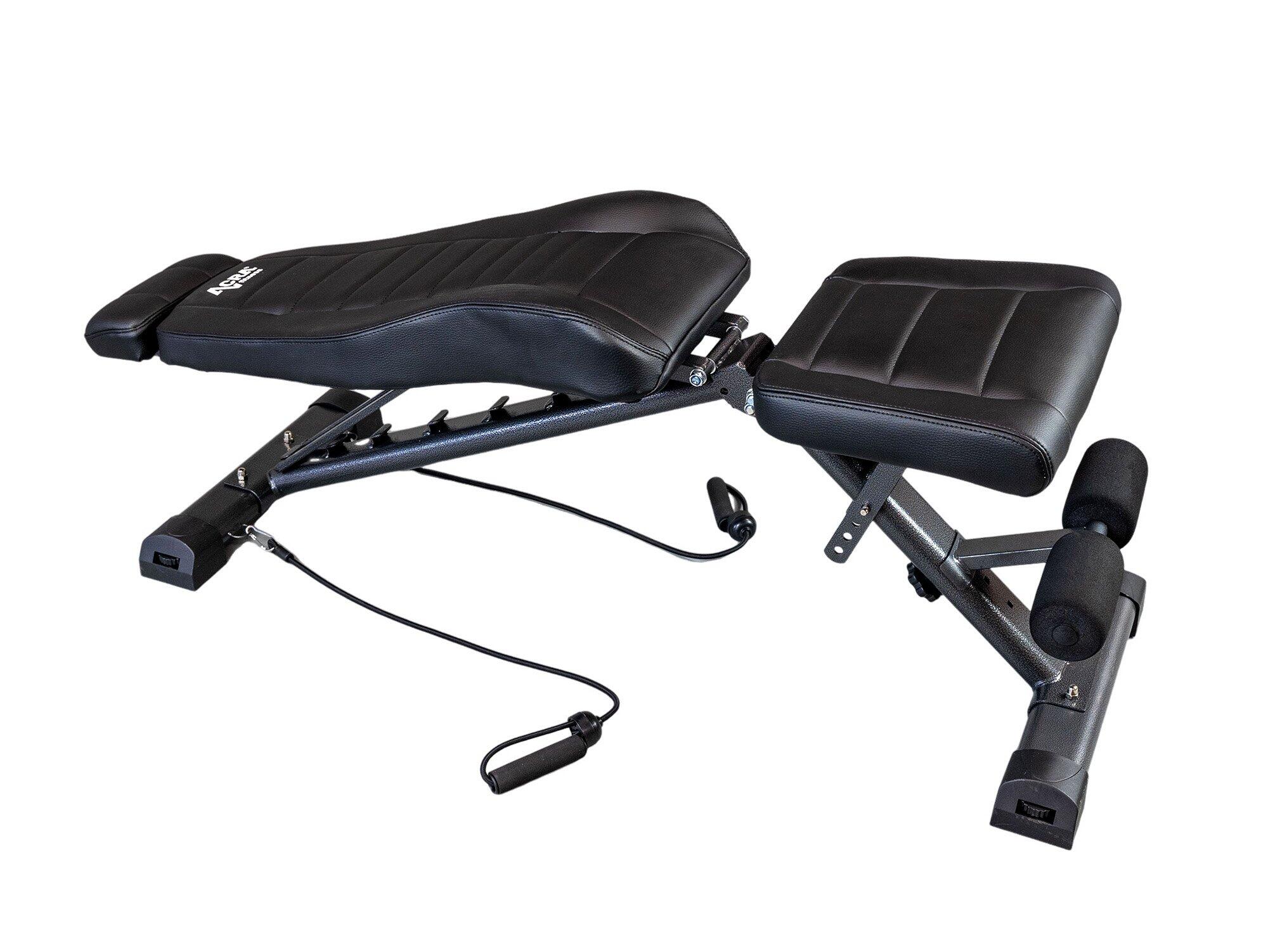 Nastavitelná posilovací lavice Premium Bench Acra 300kg 4/7