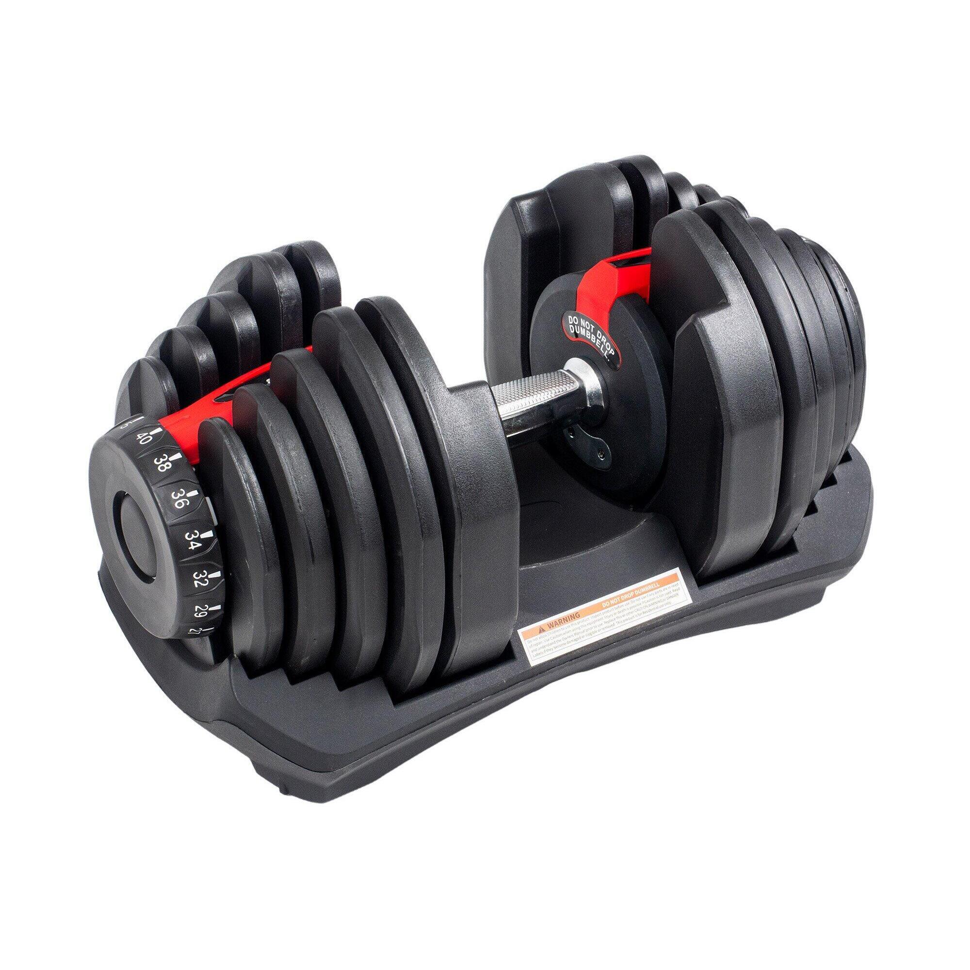 ACRA Nastavitelná činka 40 Kg Acra Set 16 činek v 1