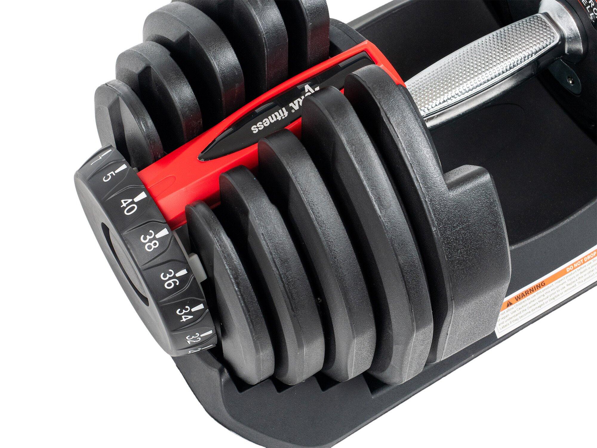 Nastavitelná činka 40 Kg Acra Set 16 činek v 1 2/7