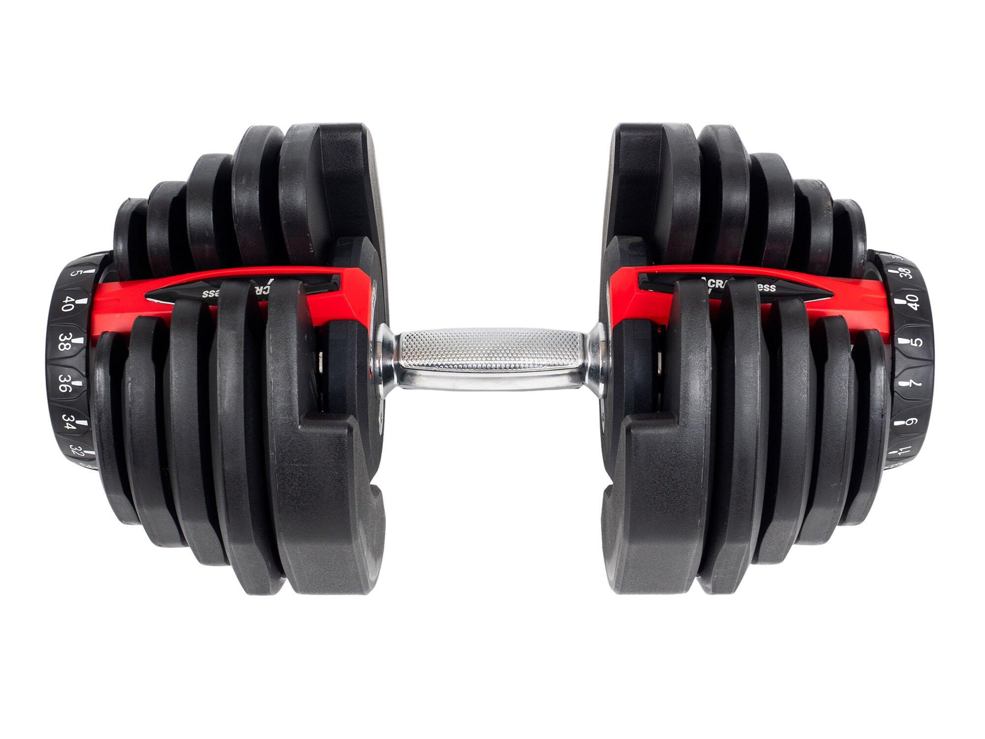 Nastavitelná činka 40 Kg Acra Set 16 činek v 1 7/7