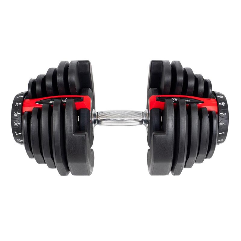 Nastavitelná činka 40 Kg Acra Set 16 činek v 1