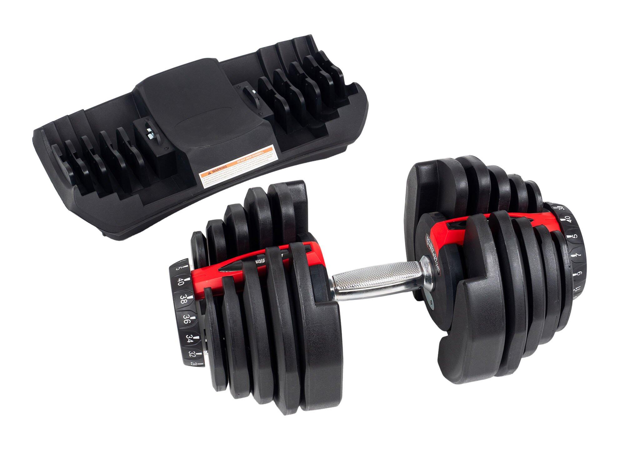 Nastavitelná činka 40 Kg Acra Set 16 činek v 1 5/7
