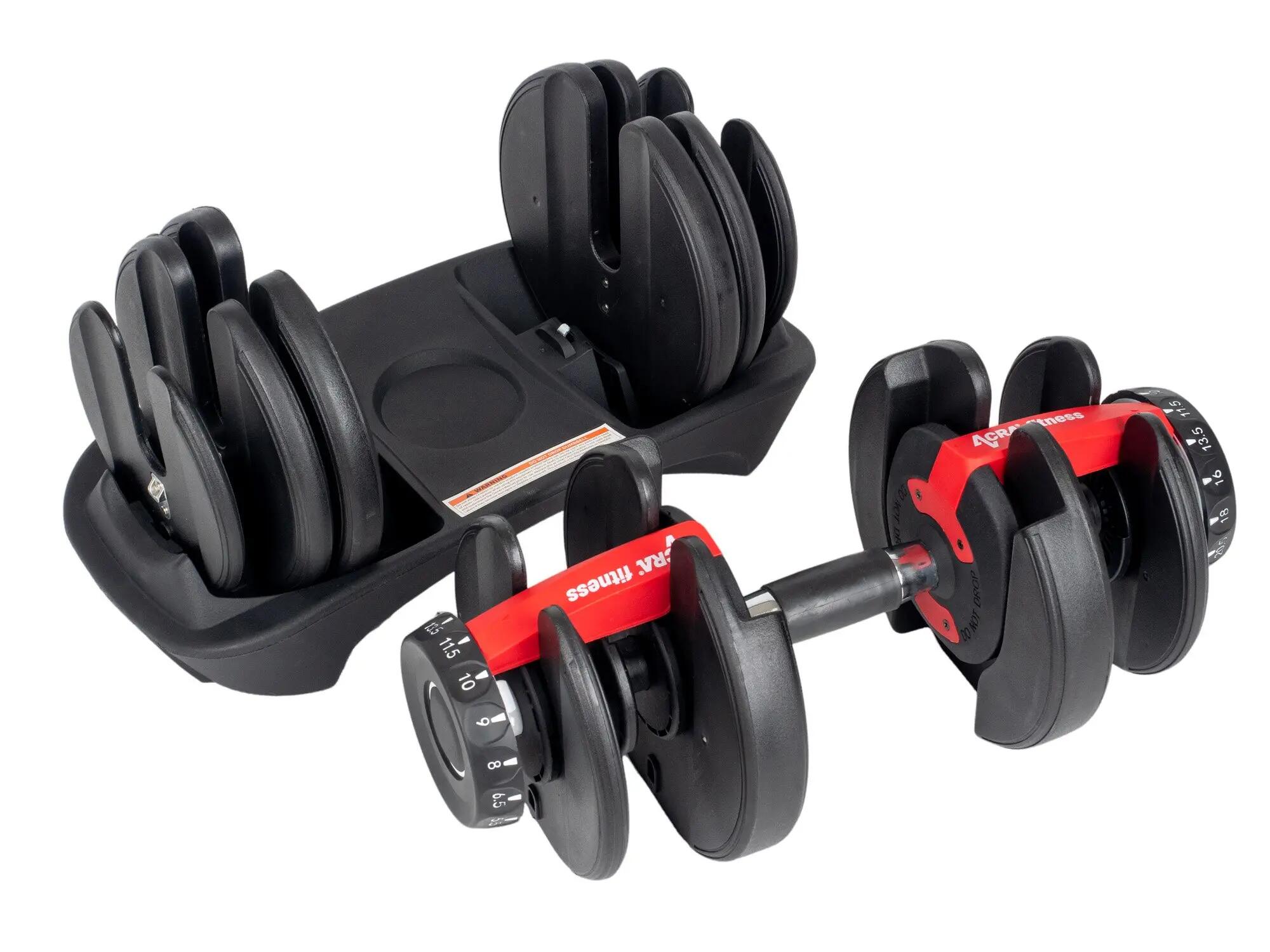 Nastavitelná činka 24 Kg Acra Set 15 činek v 1 3/7