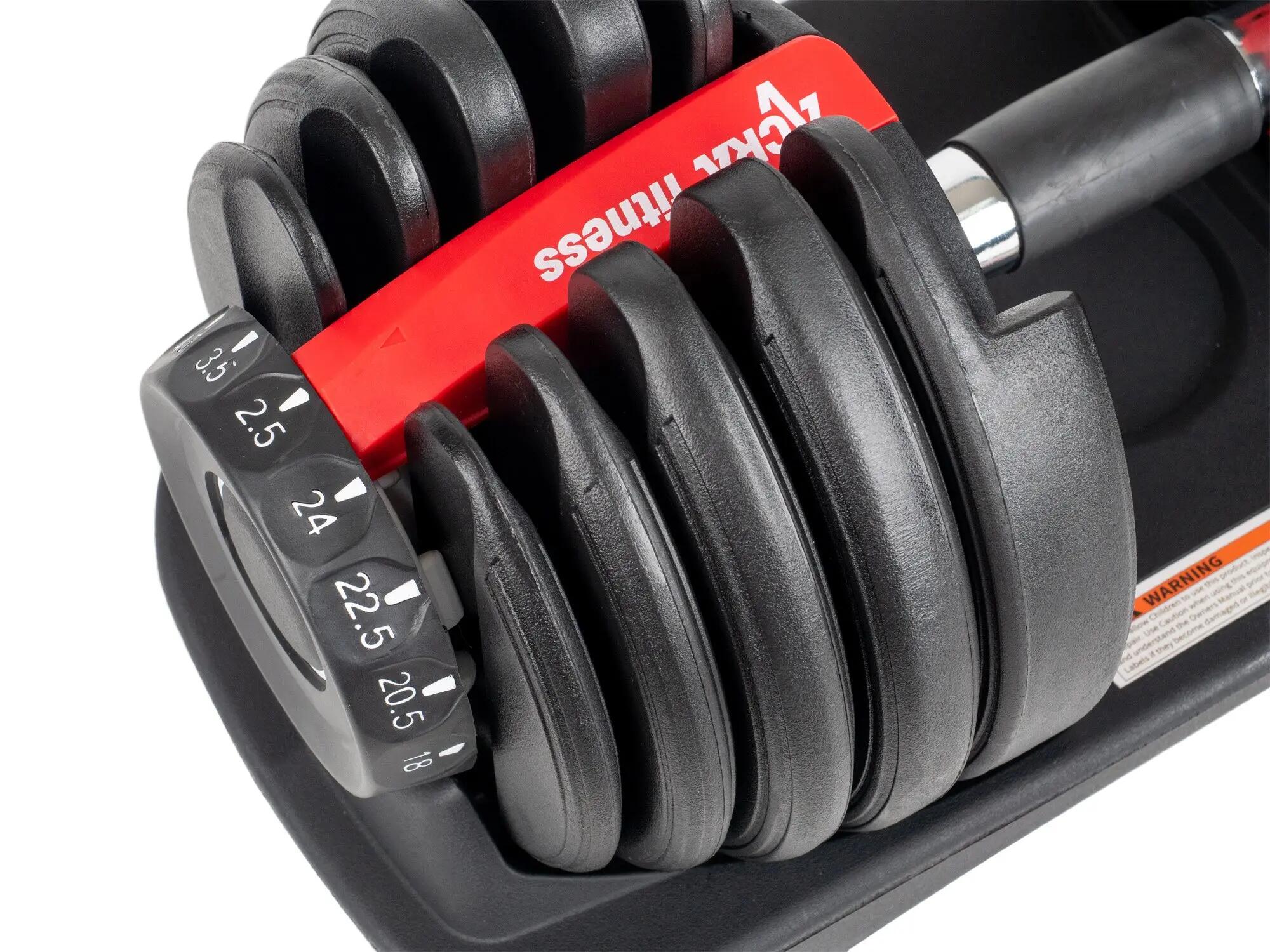 Nastavitelná činka 24 Kg Acra Set 15 činek v 1 7/7