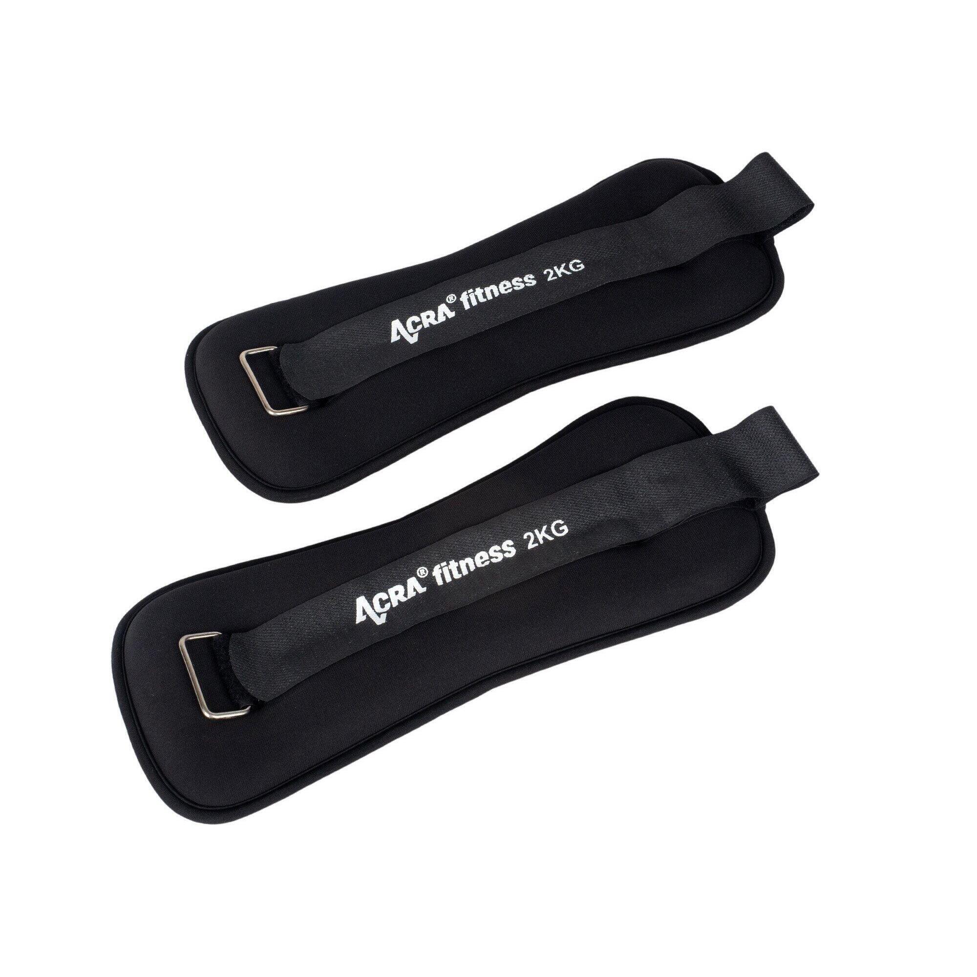 ACRA Závaží na zápěstí/kotníky 2kg