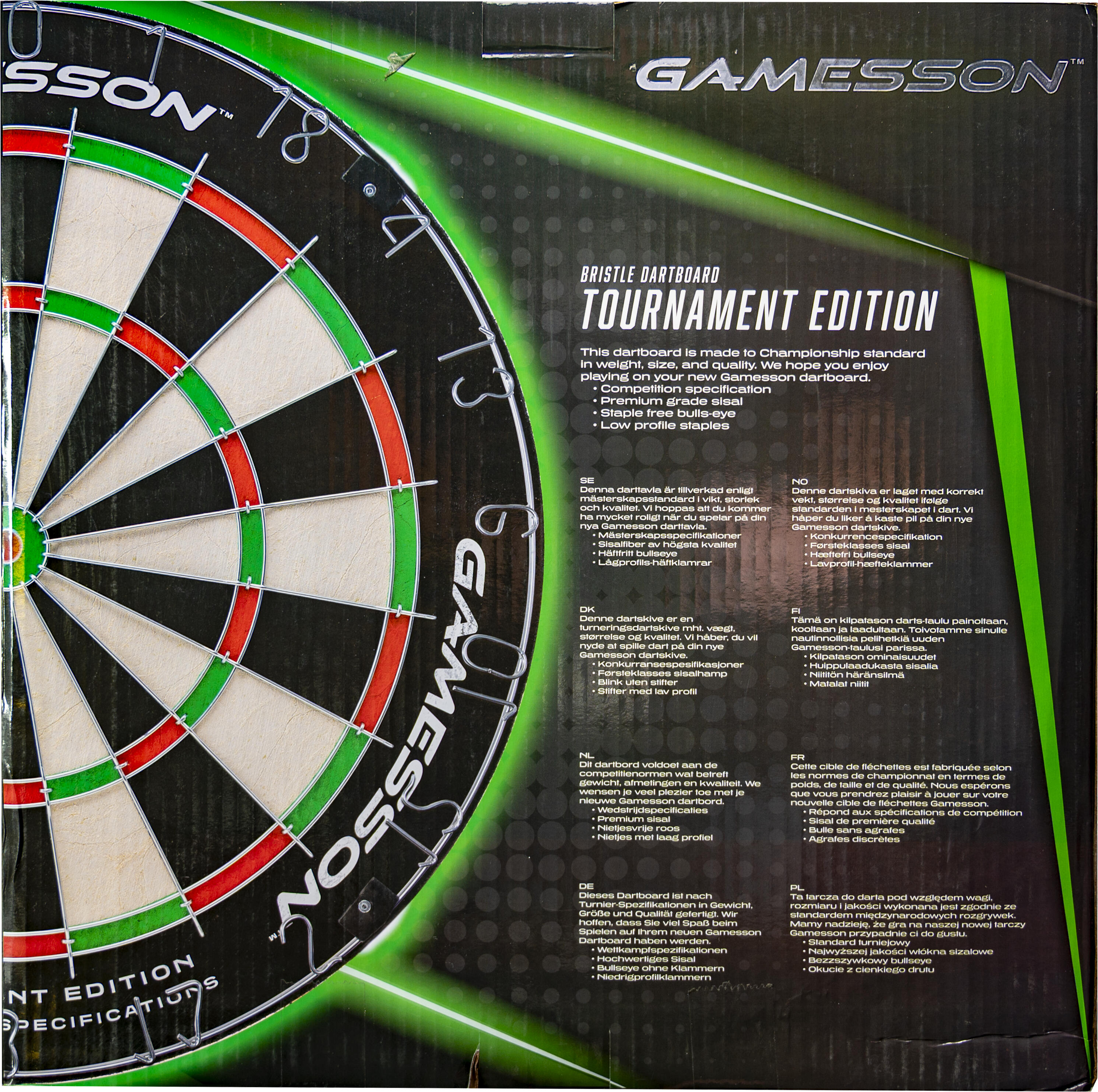 Tarcza do rzutek Gamesson Tournament dart 4/4