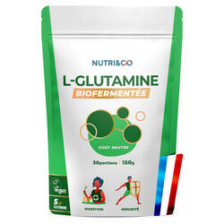 L-Glutamine en poudre - 150g - Goût Neutre