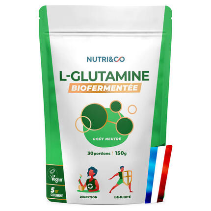 L-Glutamine en poudre - 150g - Goût Neutre
