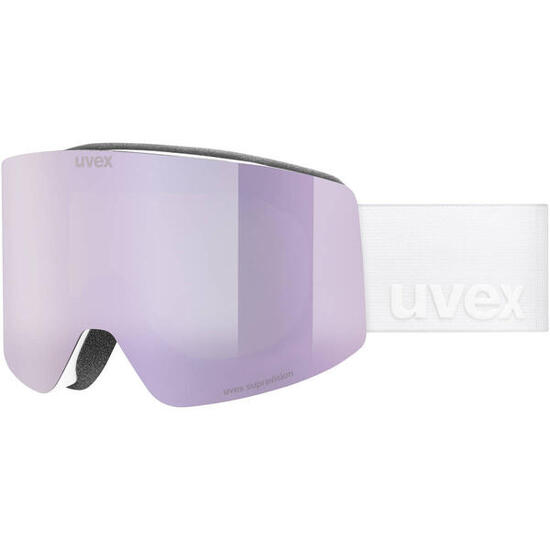 Gogle Uvex Provoqe FM White Matt Mirror Rose 2026
