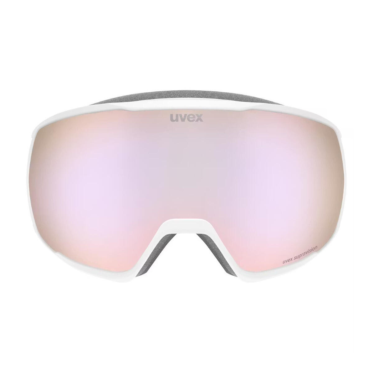 Gogle Uvex Victorious FM White Matt Mirror Rose 2026 2/4