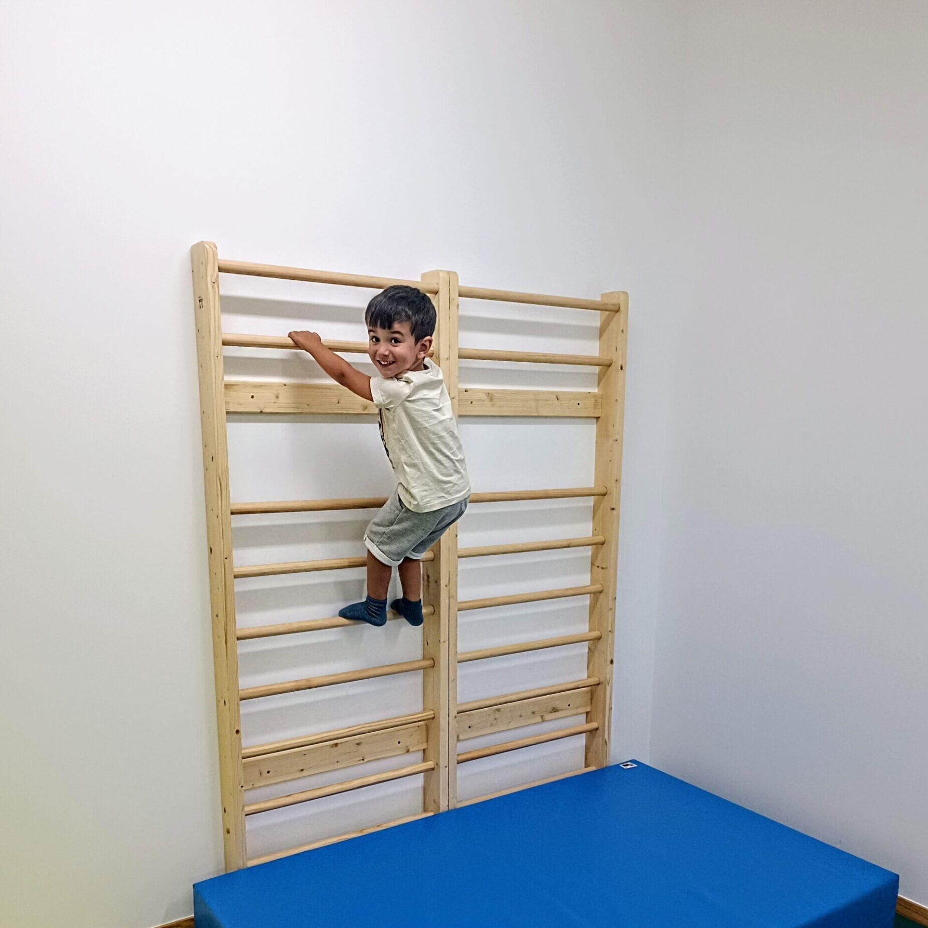 MUEBLE KIDS+ESPALDERA GIMNASIO+UNICA+NATURAL 3/6