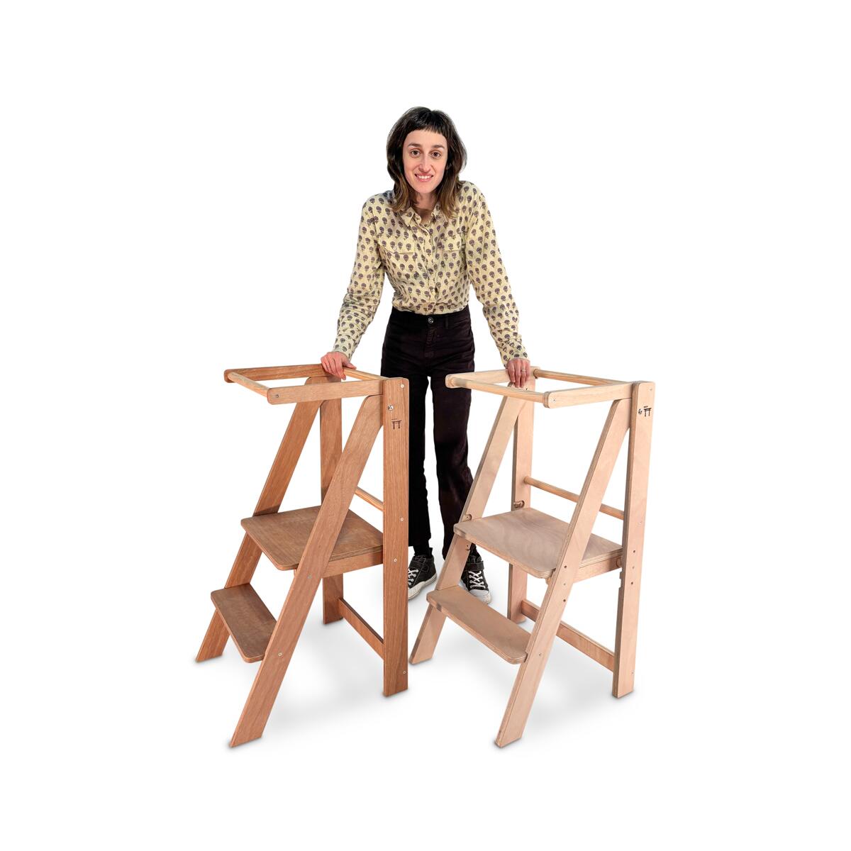 MUEBLE KIDS+TORRE APRENDIZAJE LAIOANETA+UNICA+NATURAL 2/6