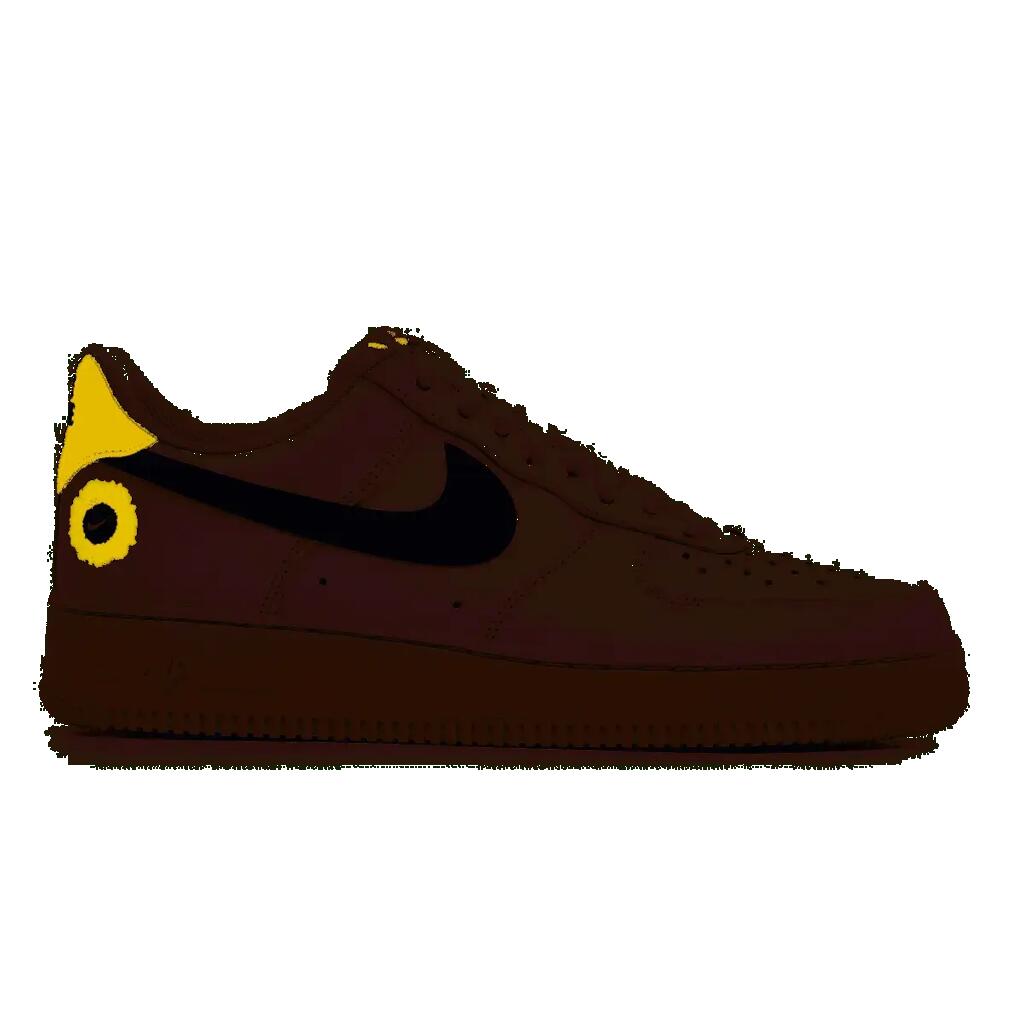 Unisex - Lifestyle - Air Force 1 - White/Gold/Black