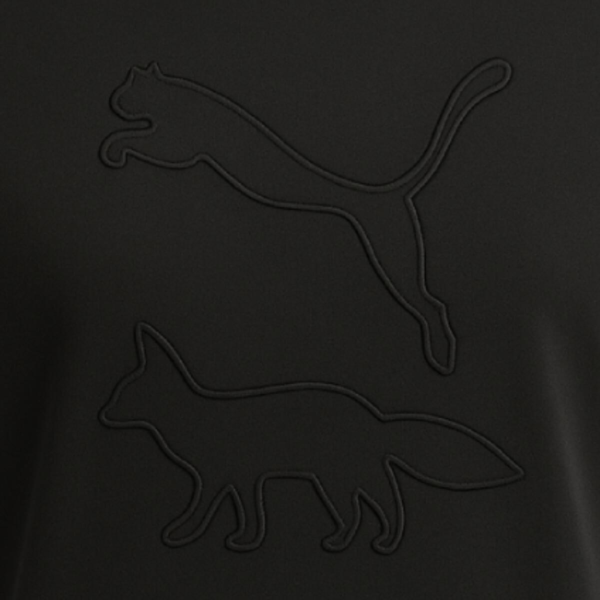 Koszulka MAISON KITSUNE X PUMA T-shirt Puma Black - 532327-01 3/3