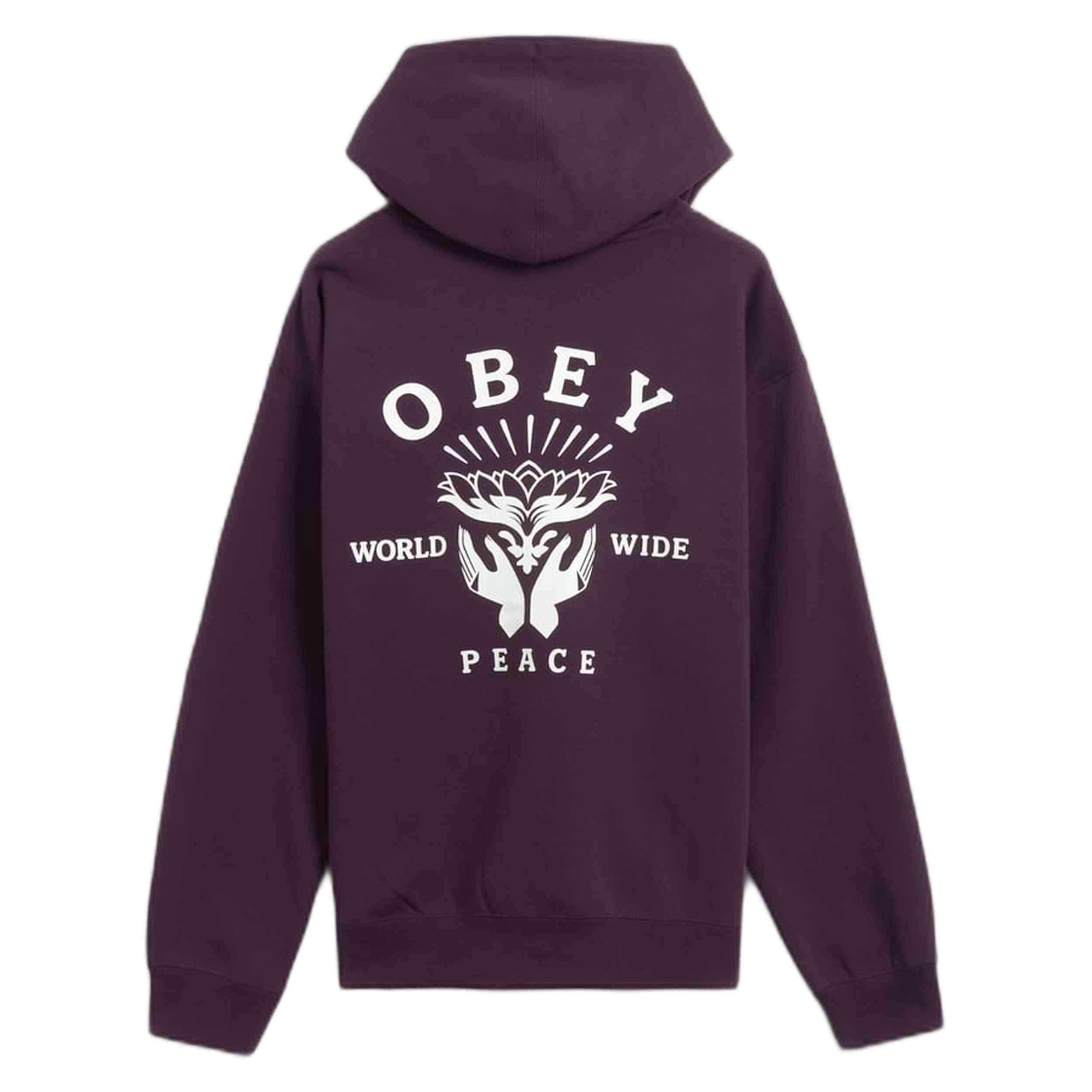 Felpa con cappuccio Obey clothing modello 112843974-PLP per uomini 3/3