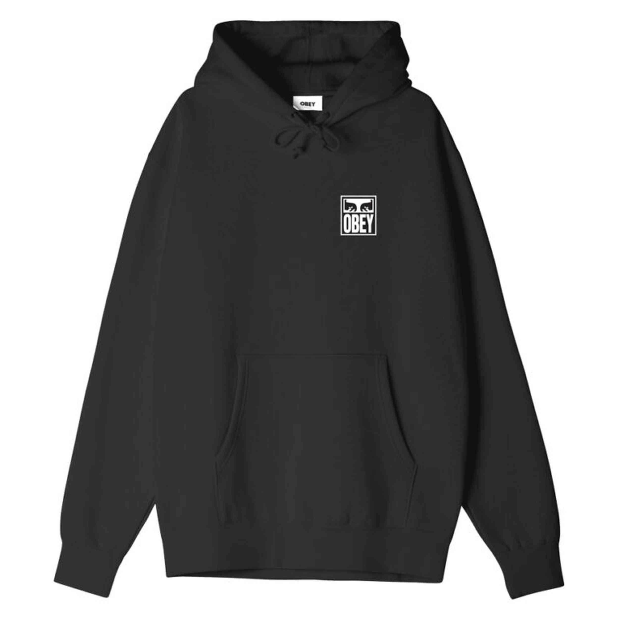 Obey - Sweat À Capuche Obey Clothing Modèle 112843126-blk Pour Homme - Sweat-shirt - Noir - Decathlon