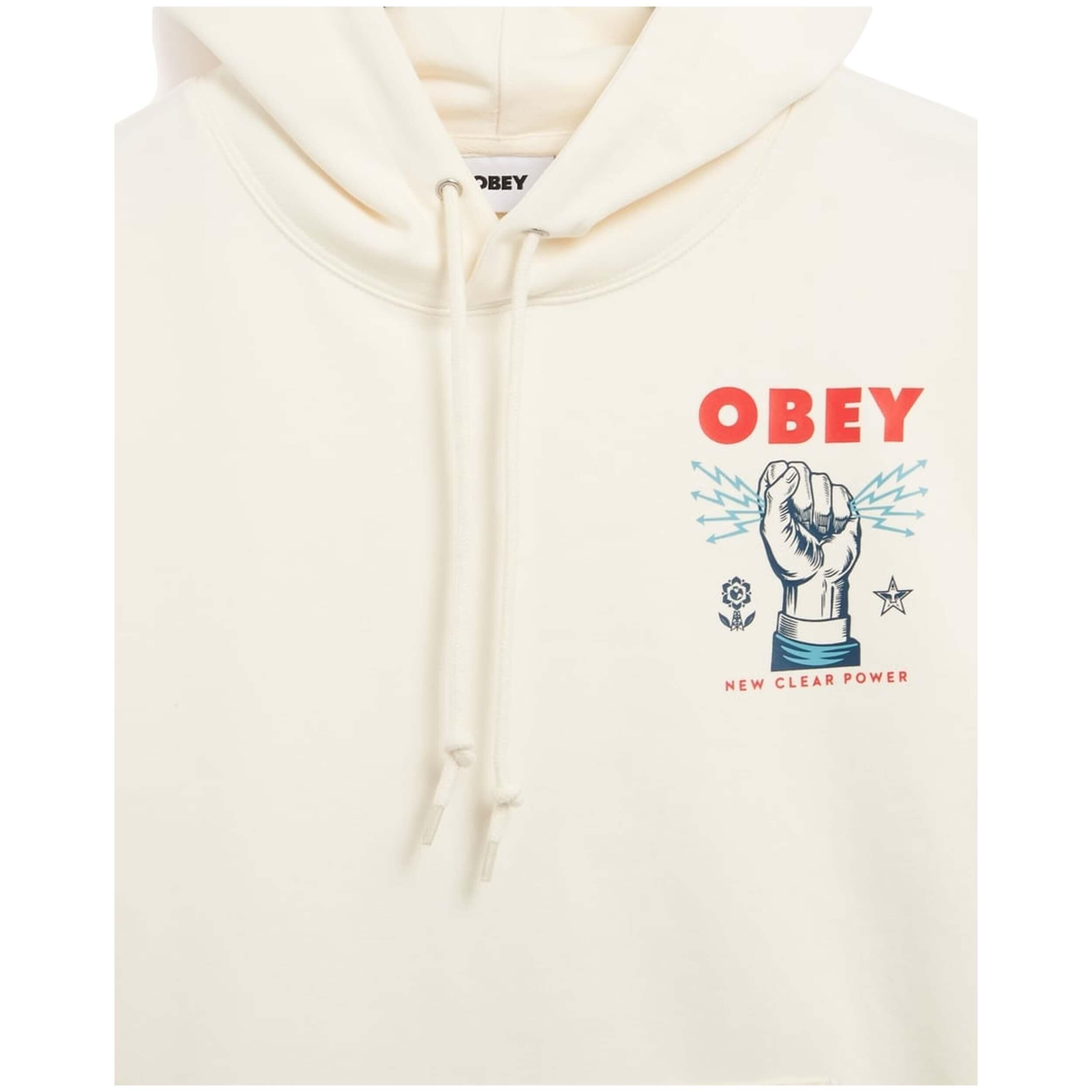 Sweat à capuche Obey clothing modèle 117463779-UBL pour unisexe 2/3
