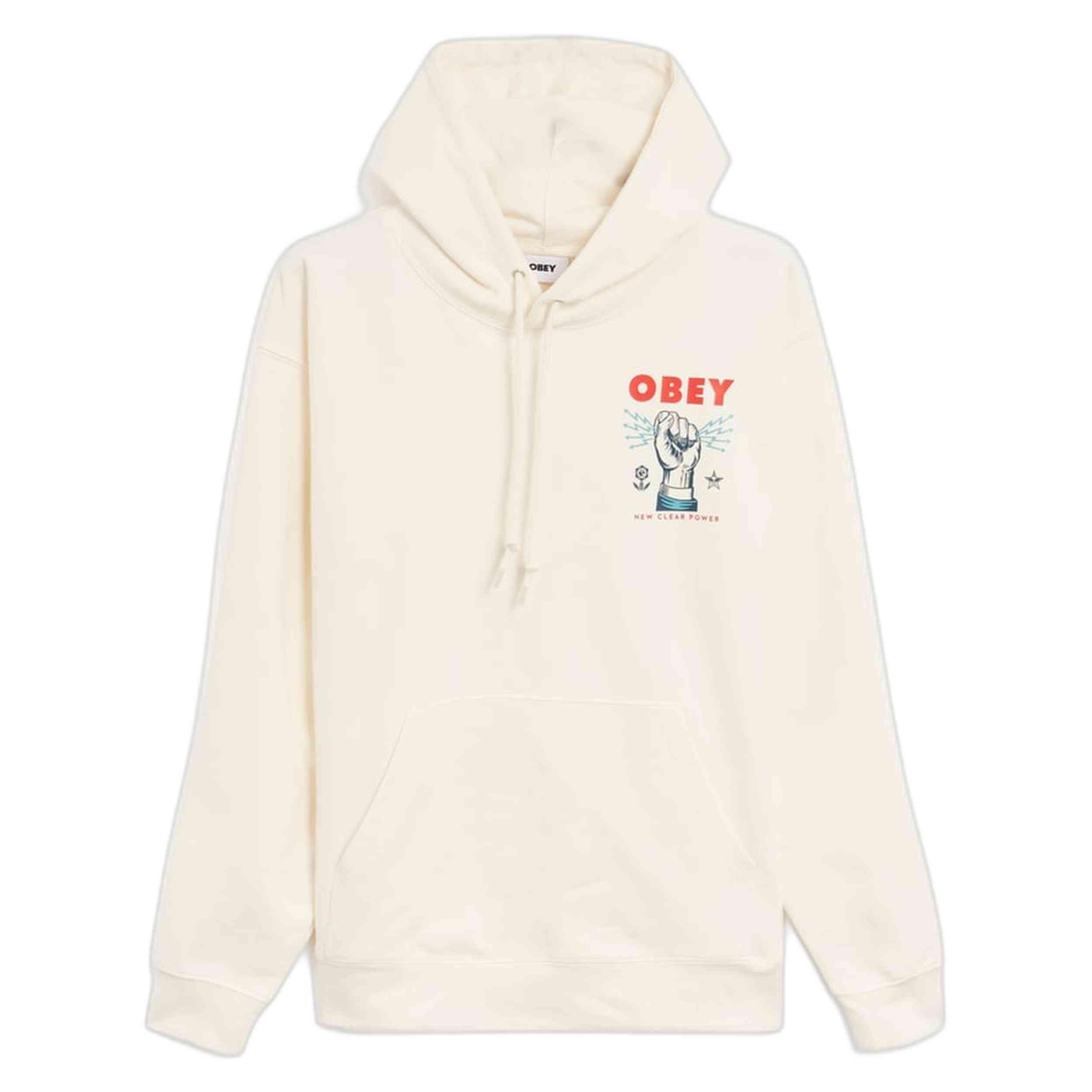 Sweat à capuche Obey clothing modèle 117463779-UBL pour unisexe 1/3