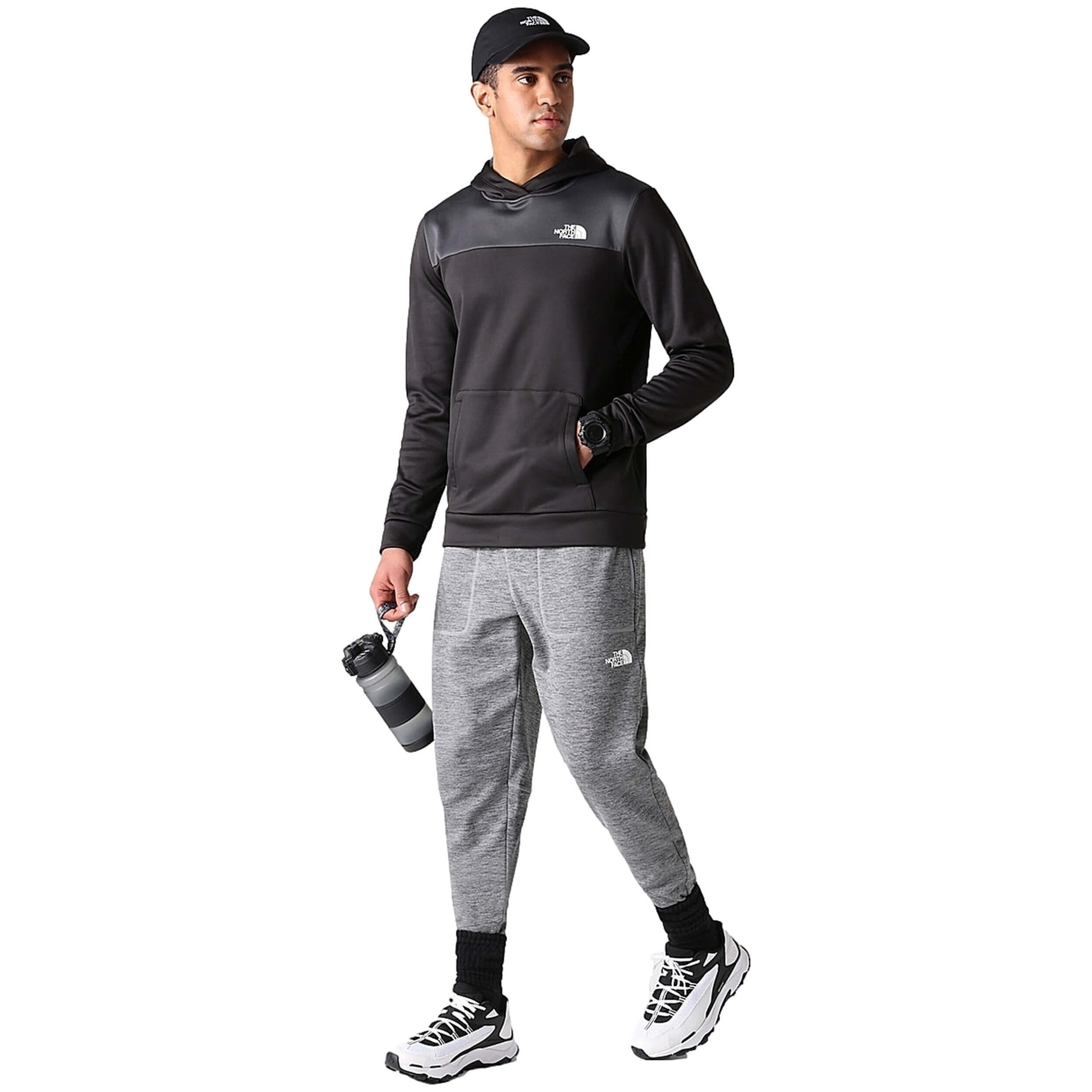 Felpa con cappuccio The north face modello NF0A7ZA8KT01 per uomini 4/5
