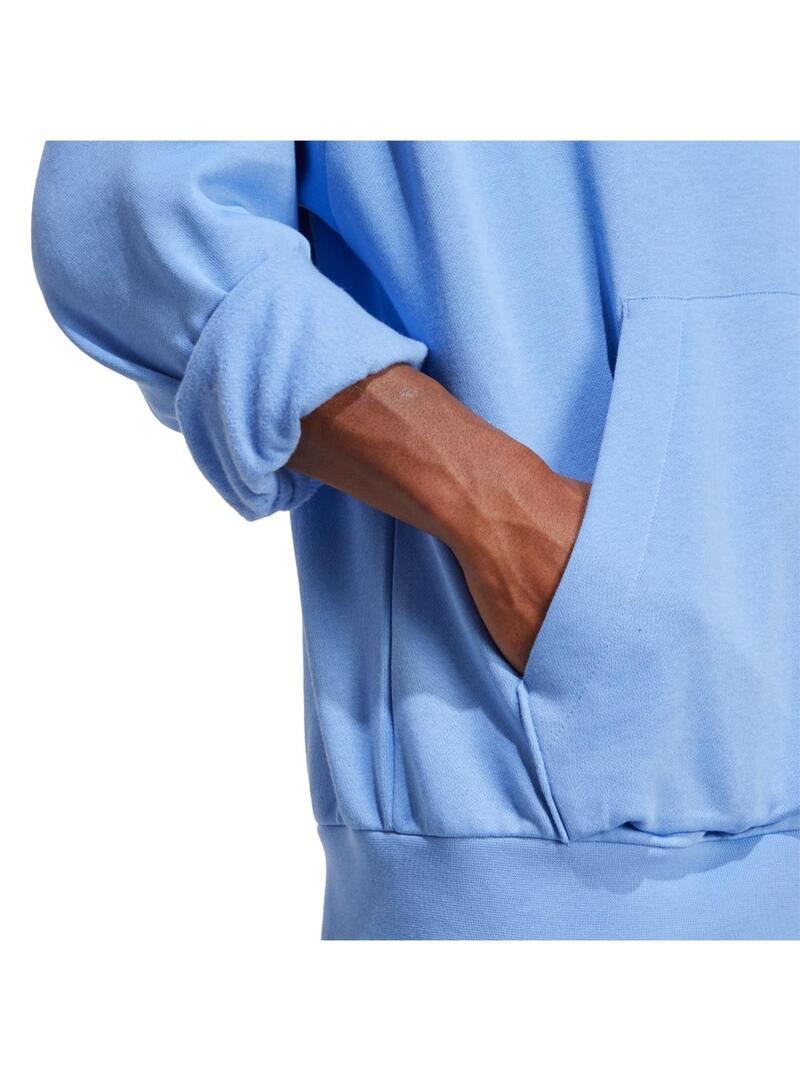 Pullover Fleece Hoodies für Männer Adidas Essentials Blau. 4/6