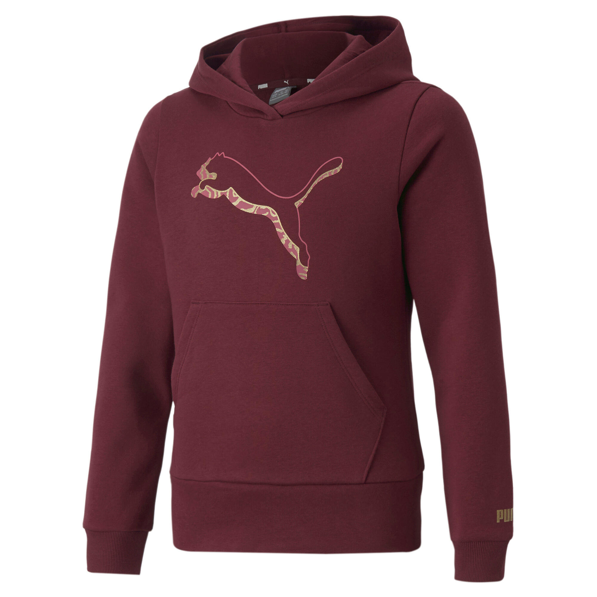 Puma - Sweat À Capuche Puma Modèle 670226-42 Pour Enfants - Sweat-shirt - Rouge - Decathlon
