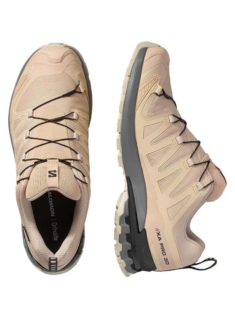 Course et sentier pour hommes Salomon Xa pro 3d v9 gore-tex Beige 4/6