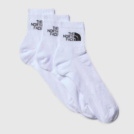 Calcetines Blancos The North Face 1/4 con amortiguador multi sport