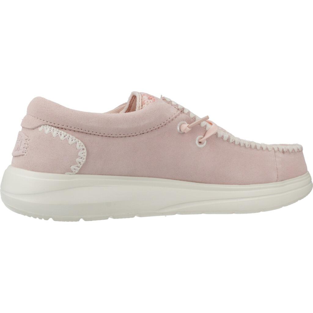 Hey Dude Model Wendy Comf Suede Crochet Kleur Roze 4/5