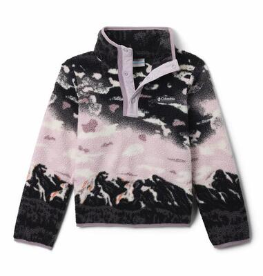 Fleecevesten truien heren - columbia helvetia™ ii printed half snap fleece -