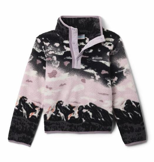 Fleece Pullover Herren - COLUMBIA Helvetia™ II Printed Half Snap Fleece -