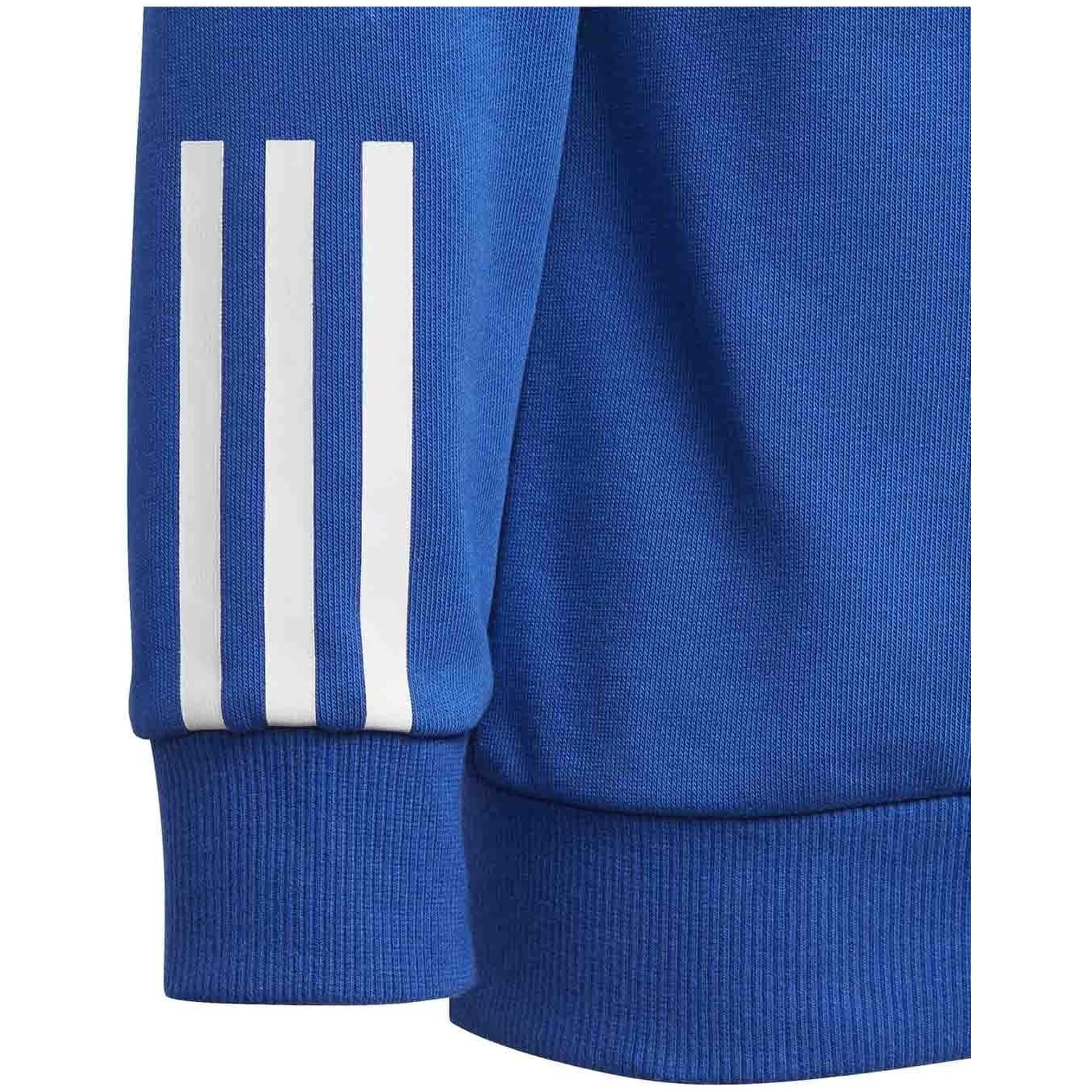 Felpa Adidas modello GG3525 per unisex ragazzi 4/5