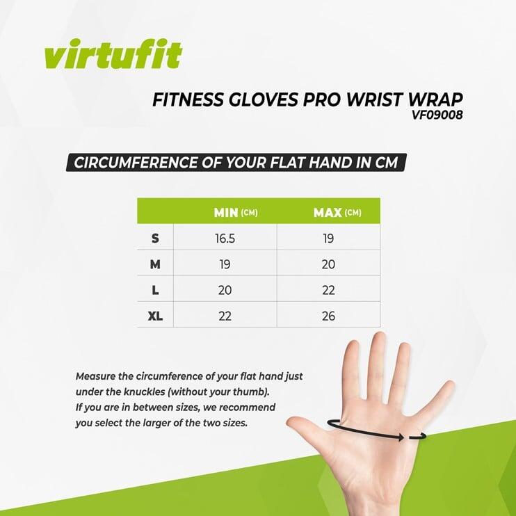 Fitnesshandschoenen Pro met Wristwrap 4/7