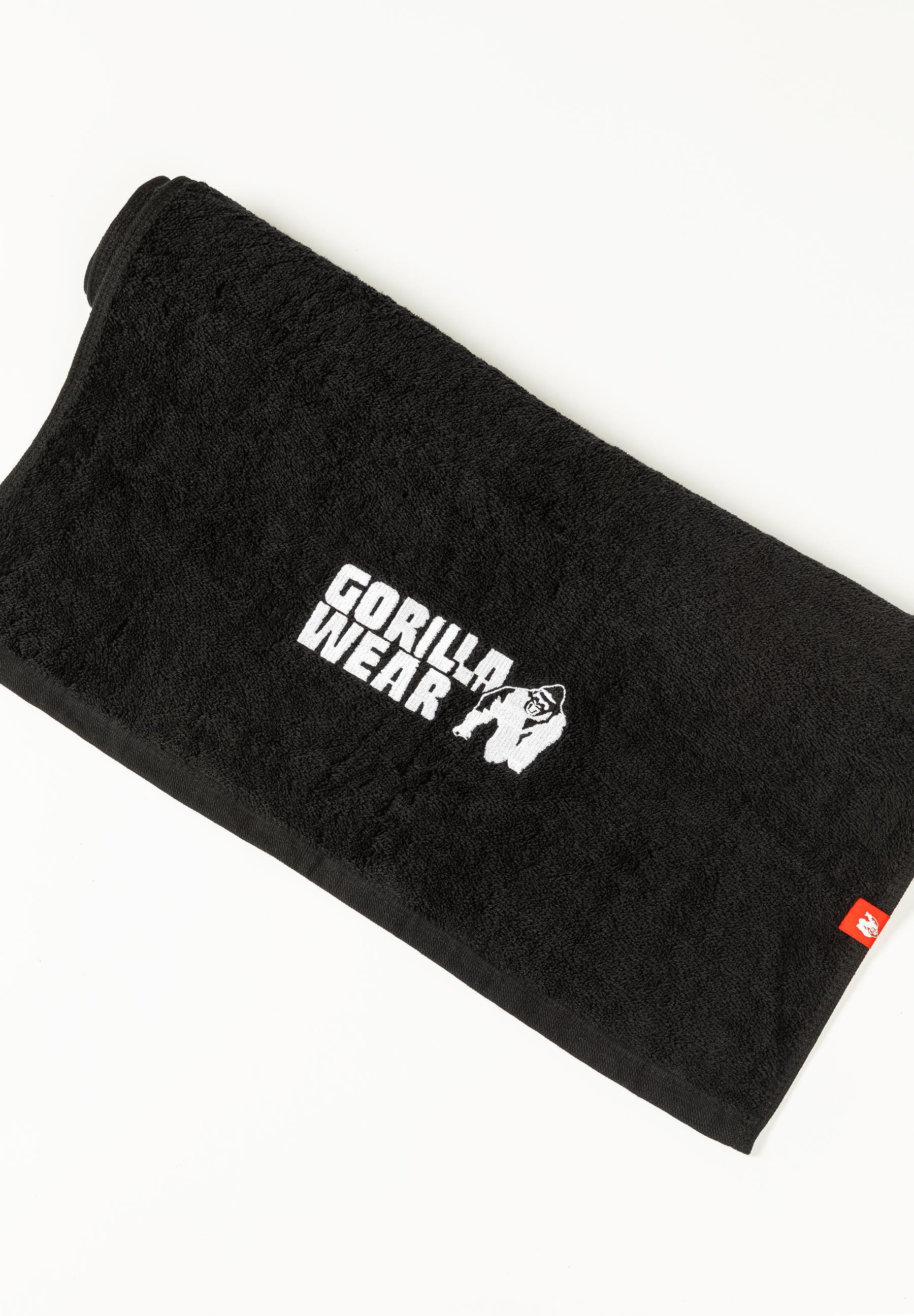 Zip Pocket Gym Serviette - Noir 5/6