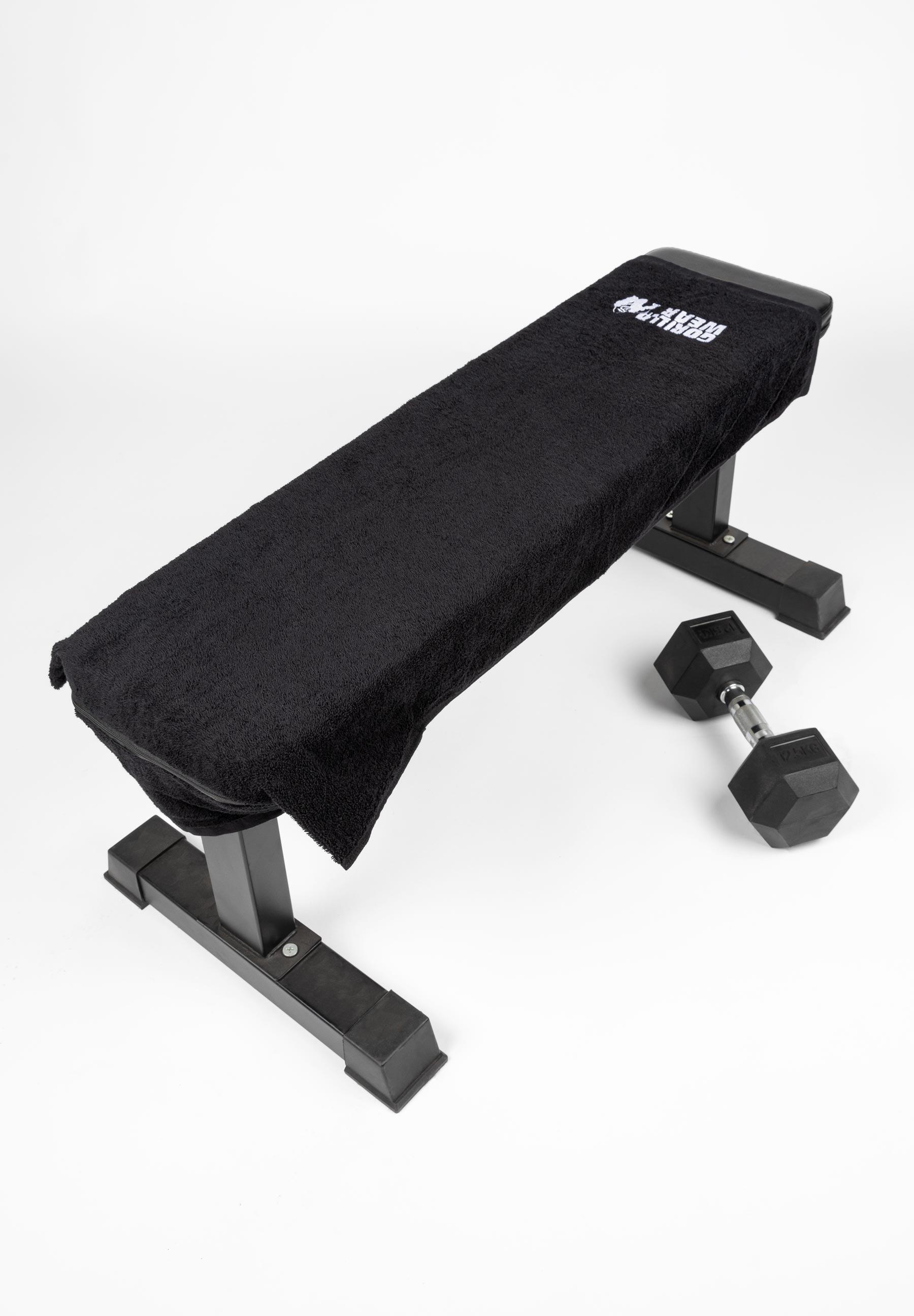 Zip Pocket Gym Serviette - Noir 6/6