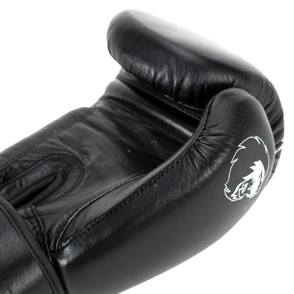 Gants de boxe en cuir - Warrior SE - Noir/Blanc 6/6