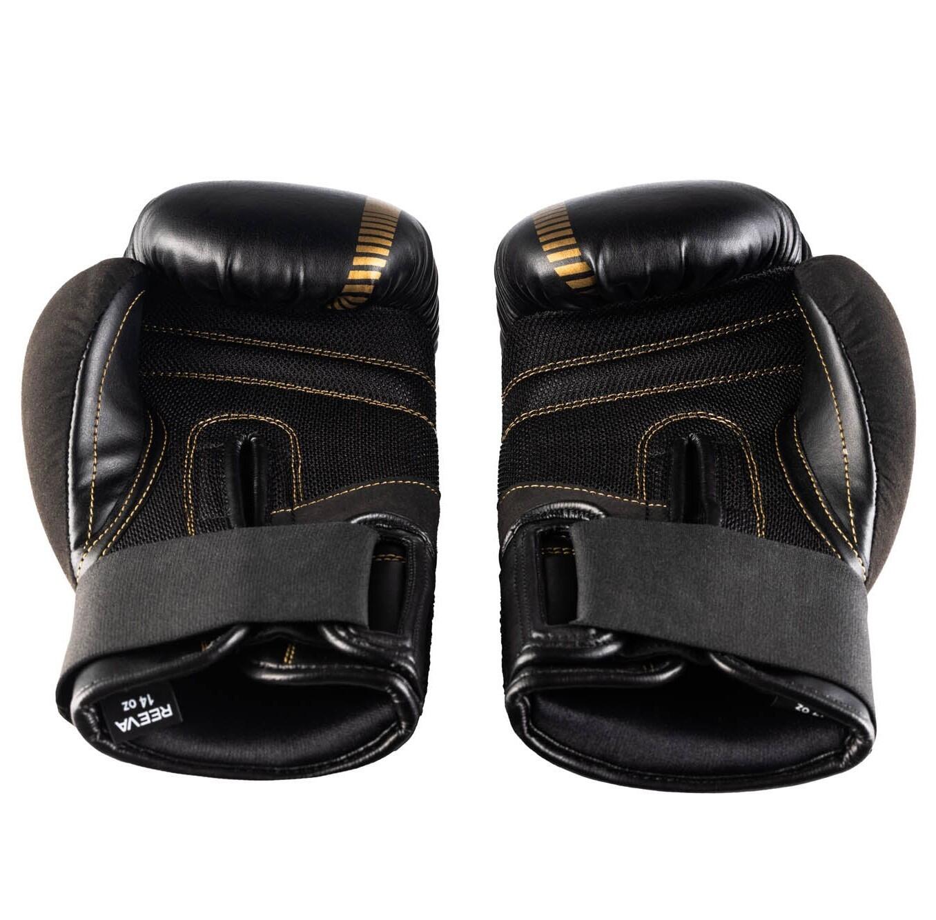 Luvas de boxe - Pele - Dourado 3/5