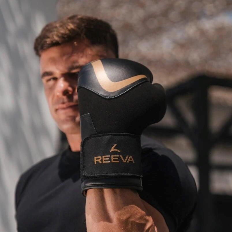 Luvas de boxe - Pele - Dourado 5/5