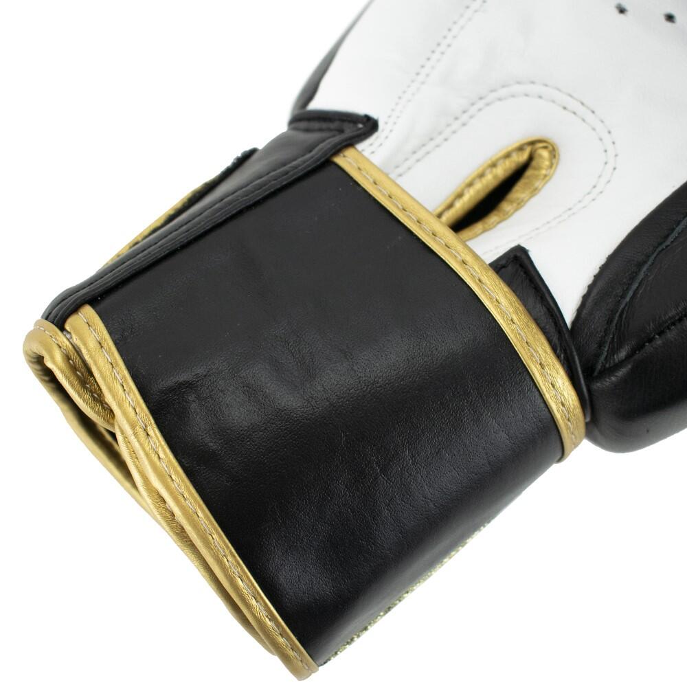 Boxhandschuhe aus Leder - Warrior SE - Schwarz/Gold 5/6